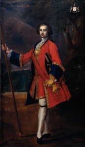 Lieutenant Thomas George Southwell, Gardes de Coldstream, 1739 - Charles Jervas