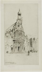 Saint-Étienne-du-Mont, Paris - Charles John Watson