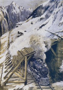 Comment les trains sont protégés des avalanches