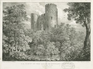 Château de Dudley - Le Donjon - Charles Joseph Hullmandel