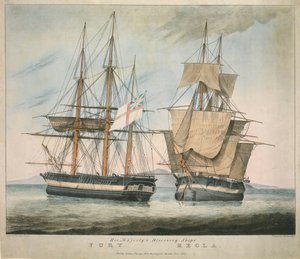 Les navires de découverte de Sa Majesté Fury et Hecla - Charles Joseph Hullmandel