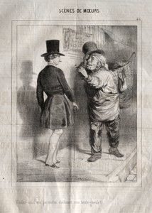 Scènes de mœurs : Voulez-vous me permettre d