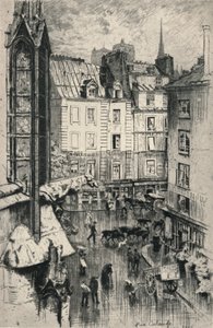 Rue Galande, 1915 - Charles Jouas