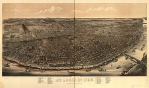 Saint-Louis en 1896 - Charles Juehne