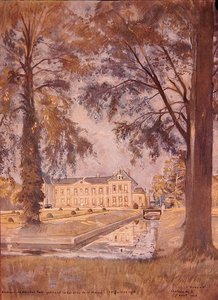 Château de Bombon, près de Melun, France, 7 août 1918 - Charles Jules Duvent