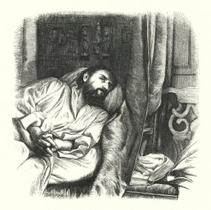Un hymne à mon Dieu (gravure) - Charles Keene