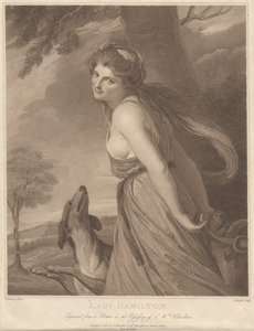 Lady Hamilton en Bacchante