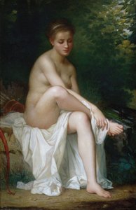 Isménie, nymphe de Diane - Charles Landelle