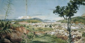 Nouvelle ville de Rio de Janeiro depuis le Livramiento, c. 1825-6