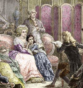 Le Salon de Suzanne Curchod et Madame Necker - Charles Laplante