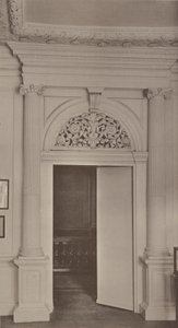 Une porte à Ashburnham House, Westminster - Charles Latham