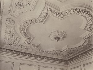 Belton House, Grantham, Plafond de l