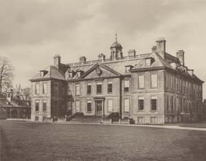 Belton House, Grantham, la Façade d