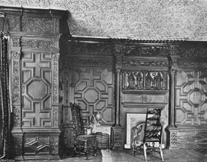 Détails de la Sculpture et du Plâtre dans la Salle de Chêne - Charles Latham