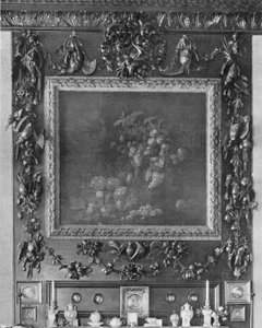 Sculpture de Gibbons dans le salon