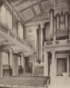 Hôpital de Greenwich, intérieur de la chapelle - Charles Latham