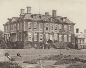 Melton Constable, Norfolk, la Façade du Jardin - Charles Latham