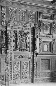 Lambris à Smithills Halls, Lancs - Charles Latham