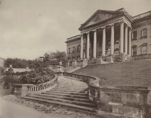 Prior Park, Bath, la façade du jardin - Charles Latham