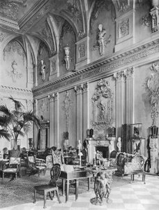 Ragley Hall : Le Grand Hall, Côté Nord - Charles Latham