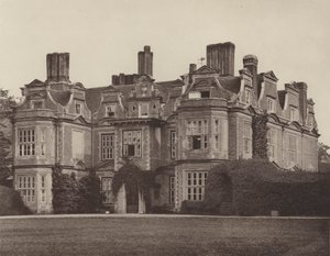 Swateley Hall, Uxbridge, la façade d