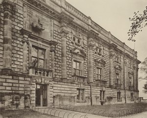 Le Château, Nottingham, la Façade Est - Charles Latham