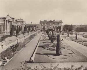 Le jardin formel à Bowood, Wilts - Charles Latham