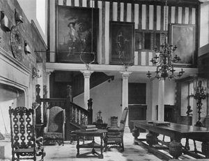 Le Hall depuis le Nord-Ouest - Charles Latham