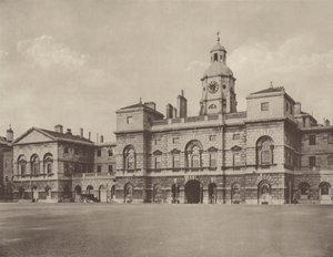 Les Horse Guards, Whitehall, la façade ouest - Charles Latham
