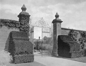 Vers le jardin de la cuisine
