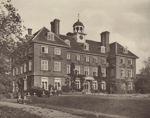 Tyttenhanger, Herts, la Façade Sud - Charles Latham