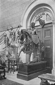 Armure de plaque Visconti dans le hall - Charles Latham