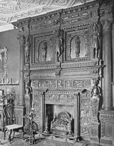 Wolfeton House : La Cheminée Espagnole