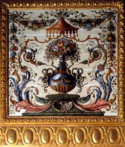 Panneau décoratif de la salle à manger du Château de Vaux-le-Vicomte