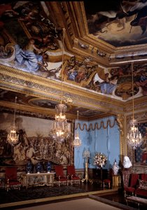 Le salon des muses, château de Vaux-le-Vicomte - Charles Le Brun