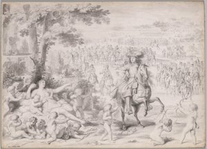 Louis XIV capturé par Vénus, début des années 1670