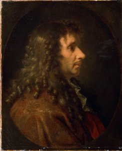 Molière (Portrait de profil de Jean-Baptiste Poquelin, vers 1660) - Charles Le Brun