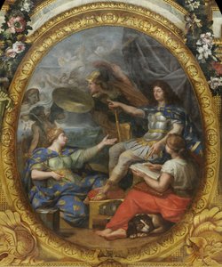 Ordre rétabli dans les finances du royaume, 1662, années 1680 - Charles Le Brun