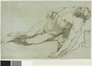 Le Christ mort (recto) ; Tête d