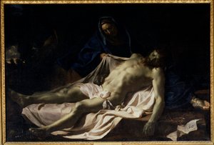 Le Christ mort sur les genoux de la Vierge Pietà