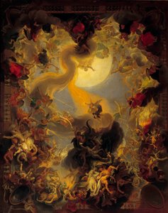 La chute des anges rebelles - Charles Le Brun