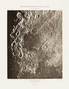 Carte photographique de la lune, planche II.A (Photographic Chart of the Moon, plate II.A),13 septembre - Charles le Morvan