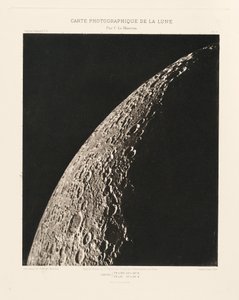 Carte photographique de la lune, planche VI (Photographic Chart of the Moon, plate VI),22 février