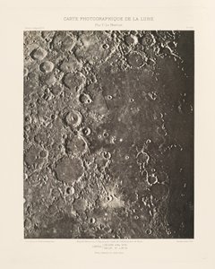 Carte photographique de la lune, planche XIX (Photographic Chart of the Moon, plate XIX),February 6