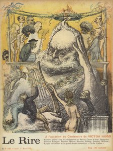 Centenaire de la naissance de Victor Hugo, illustration pour Le Rire