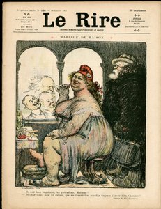 Couverture de "Le Rire", satirique en couleurs - Charles Leandre