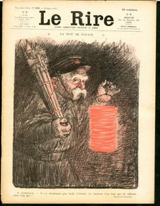Couverture de "Le Rire", Satirique en Couleurs