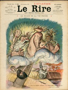 Couverture de "Le Rire", satirique en couleurs - Charles Leandre