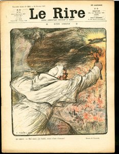 Couverture de "Le Rire", Satirique en Couleurs