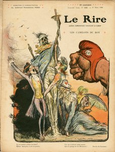 Couverture de Le Rire, numéro 321, Satirique en Couleurs - Charles Leandre